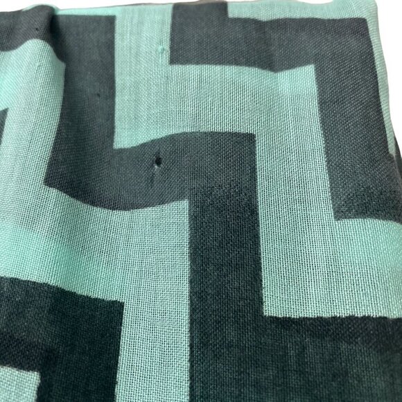 STEVE MADDEN Scarf Large 41x78" Mint Green Chevron Beach Wrap Coverup Shawl - Picture 6 of 7